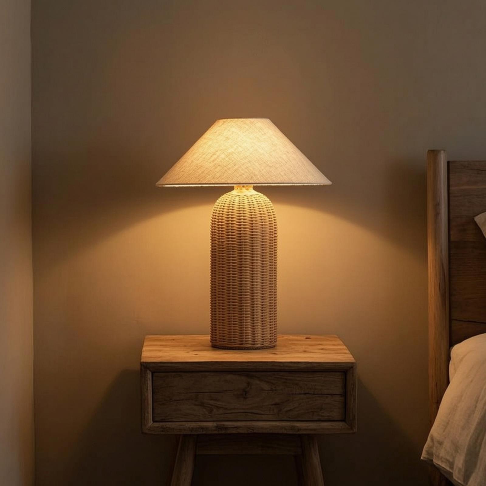 Lighting Decor Bedroom - Lámpara de Noche con Base de