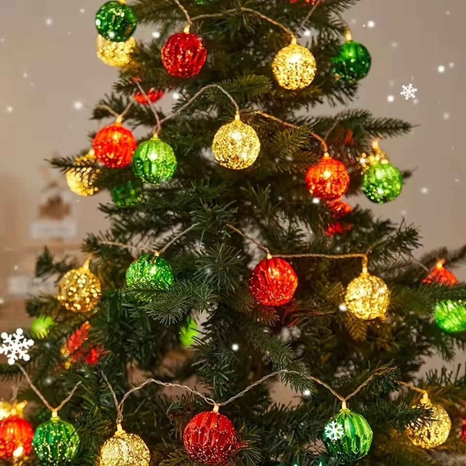 Lighting Christmas Decor - Luces Decorativas Navideñas de 1.5M con