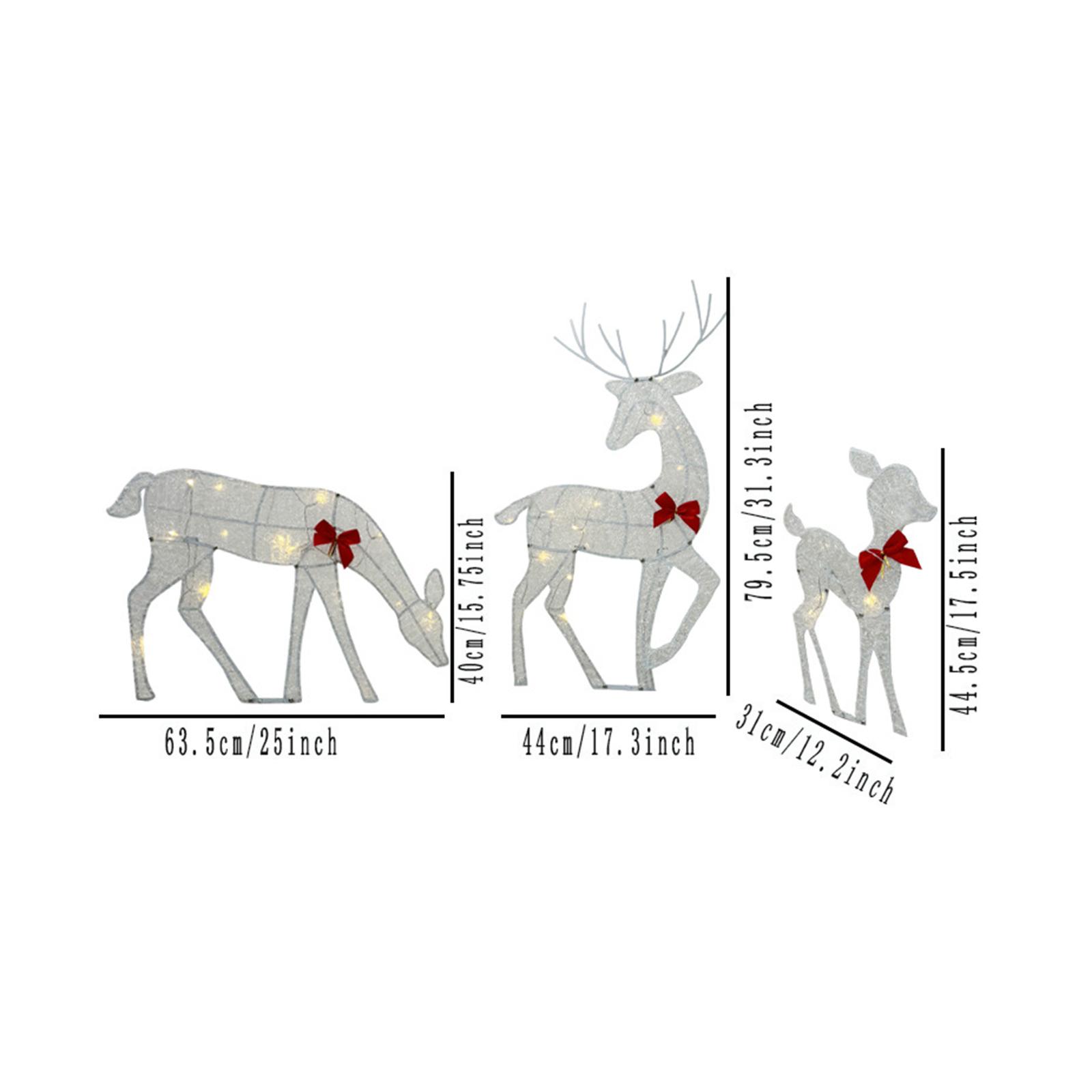 Lighting Christmas Decor - Decoraciones navideñas de exterior con forma