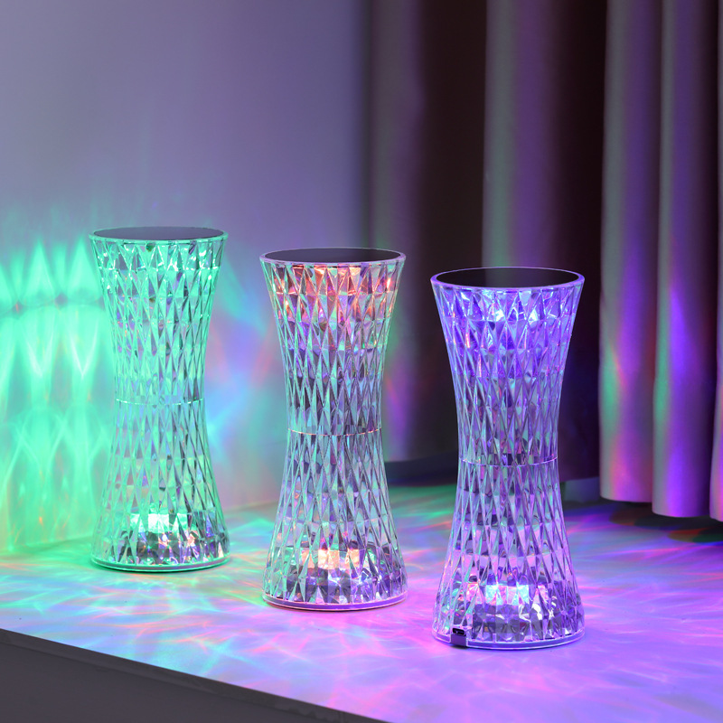 Lámparas de Noche de Cristal p - Lighting Decor Bedroom reseña y precio