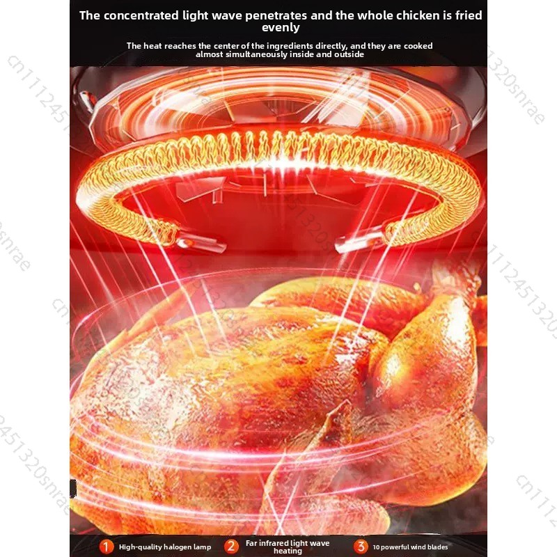 Freidora de Aire de Vidrio, Fr - Lighting Visual reseña y precio