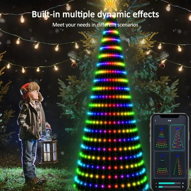 Luces de Árbol de Navidad con  - Lighting Christmas Decor reseña y precio