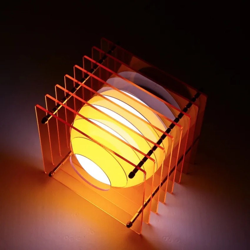 Lámpara Lunar DIY de Acrílico  - Lighting Decoration Ideas reseña y precio