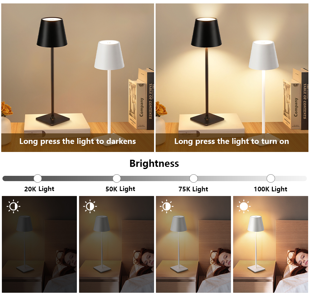 Lámpara de Escritorio LED Reca - Lighting Decor Bedroom reseña y precio